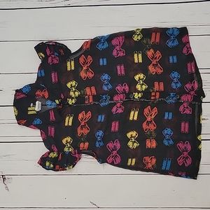 Harajuku sheer top